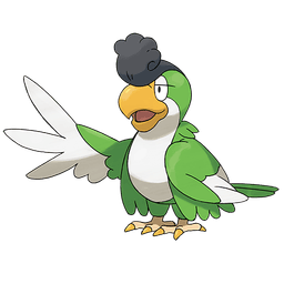 Green Plumage Squawkabilly artwork