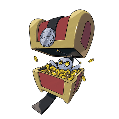 Chest Form Gimmighoul official artwork