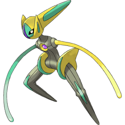 Speed Deoxys shiny artwork