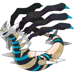 Origin Giratina shiny artwork