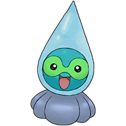 Rainy Castform shiny artwork