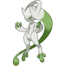 Mega Mewtwo Y shiny artwork