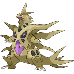 Mega Tyranitar shiny artwork