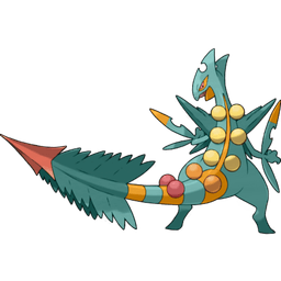Mega Sceptile shiny artwork