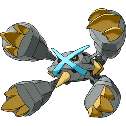Mega Metagross shiny artwork