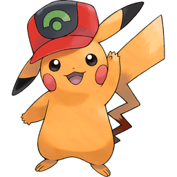 Hoenn Cap Pikachu shiny artwork