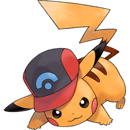 Sinnoh Cap Pikachu shiny artwork