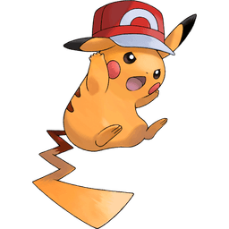 Kalos Cap Pikachu shiny artwork