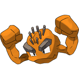 Alolan Geodude shiny artwork