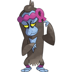 Munkidori shiny artwork