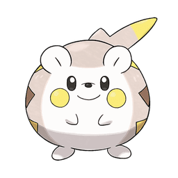 Totem Togedemaru shiny artwork