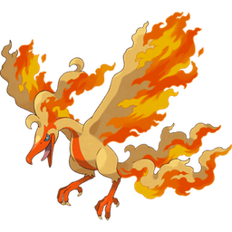 Galarian Moltres shiny artwork