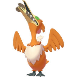 Gulping Cramorant shiny artwork