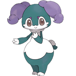 Female Indeedee shiny artwork
