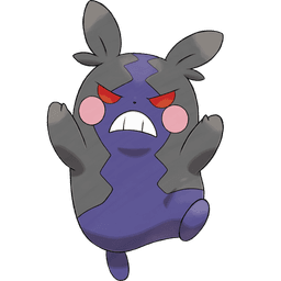 Hangry Morpeko shiny artwork