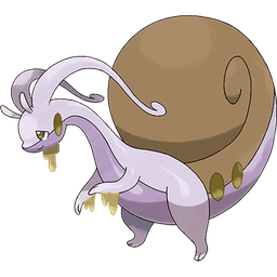 Hisuian Goodra shiny artwork
