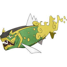 Female Basculegion shiny artwork