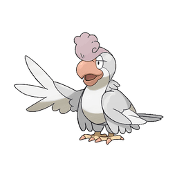 White Plumage Squawkabilly shiny artwork