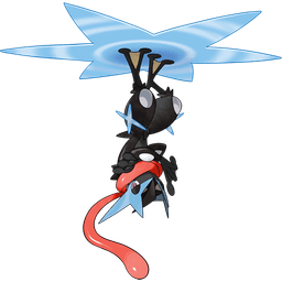 Mega Greninja shiny artwork