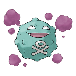 Koffing shiny artwork