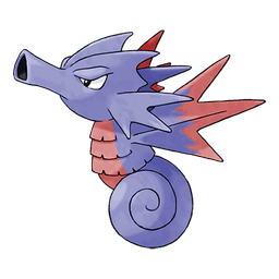 Seadra shiny artwork