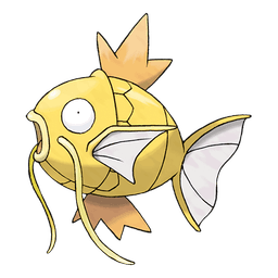 Magikarp shiny artwork