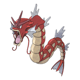 Gyarados shiny artwork