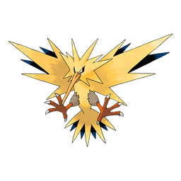 Zapdos shiny artwork