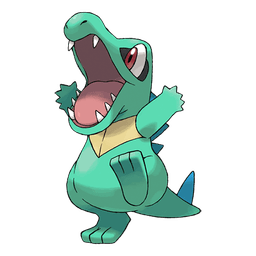 Totodile shiny artwork