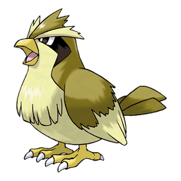 Pidgey shiny artwork
