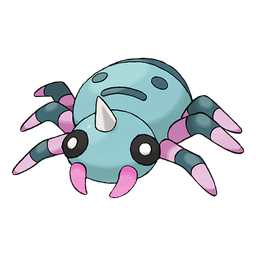 Spinarak shiny artwork