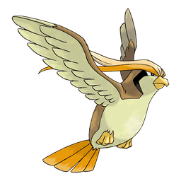 Pidgeot shiny artwork
