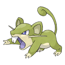 Rattata shiny artwork