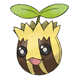 Sunkern shiny artwork