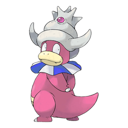 Slowking shiny artwork