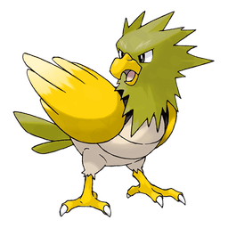 Spearow shiny artwork