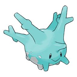 Corsola shiny artwork