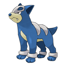Houndour shiny artwork