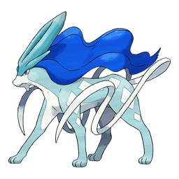 Suicune shiny artwork