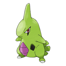 Larvitar shiny artwork