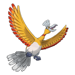 Ho-Oh shiny artwork