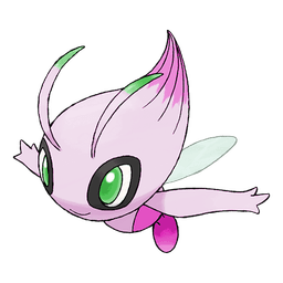 Celebi shiny artwork