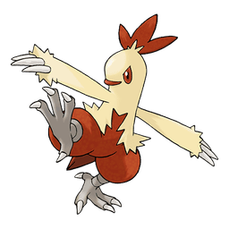 Combusken shiny artwork