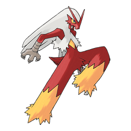 Blaziken shiny artwork