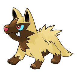 Poochyena shiny artwork