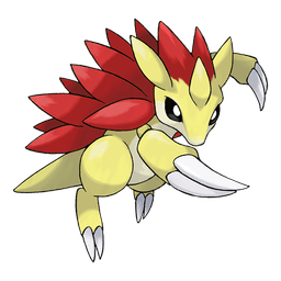 Sandslash shiny artwork