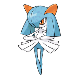 Kirlia shiny artwork
