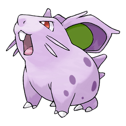 Nidoran♀ shiny artwork