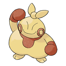Makuhita shiny artwork