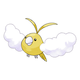 Swablu shiny artwork